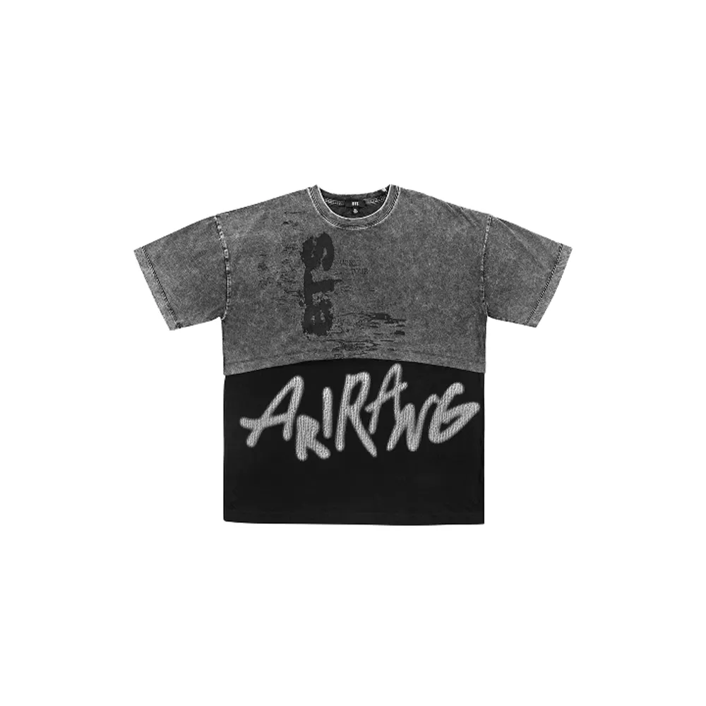 BTS ARIRANG · Layered T-Shirt — Gris