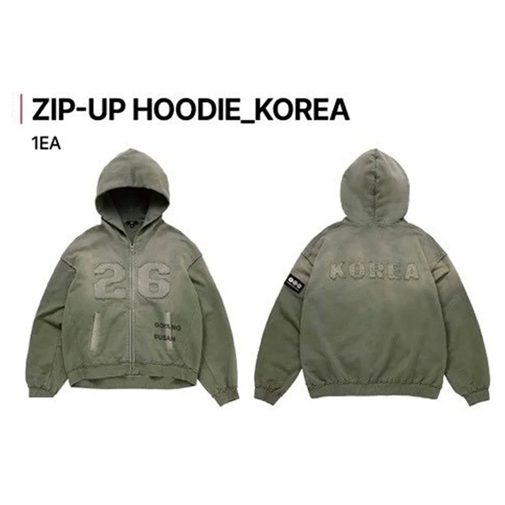 BTS ARIRANG · Zip-up Hoodie Europe Tour